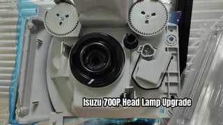 4HK1 8-98226185-0 L, 4HK1 8-98226181-0 R 헤드 램프 NKR700P에 적합